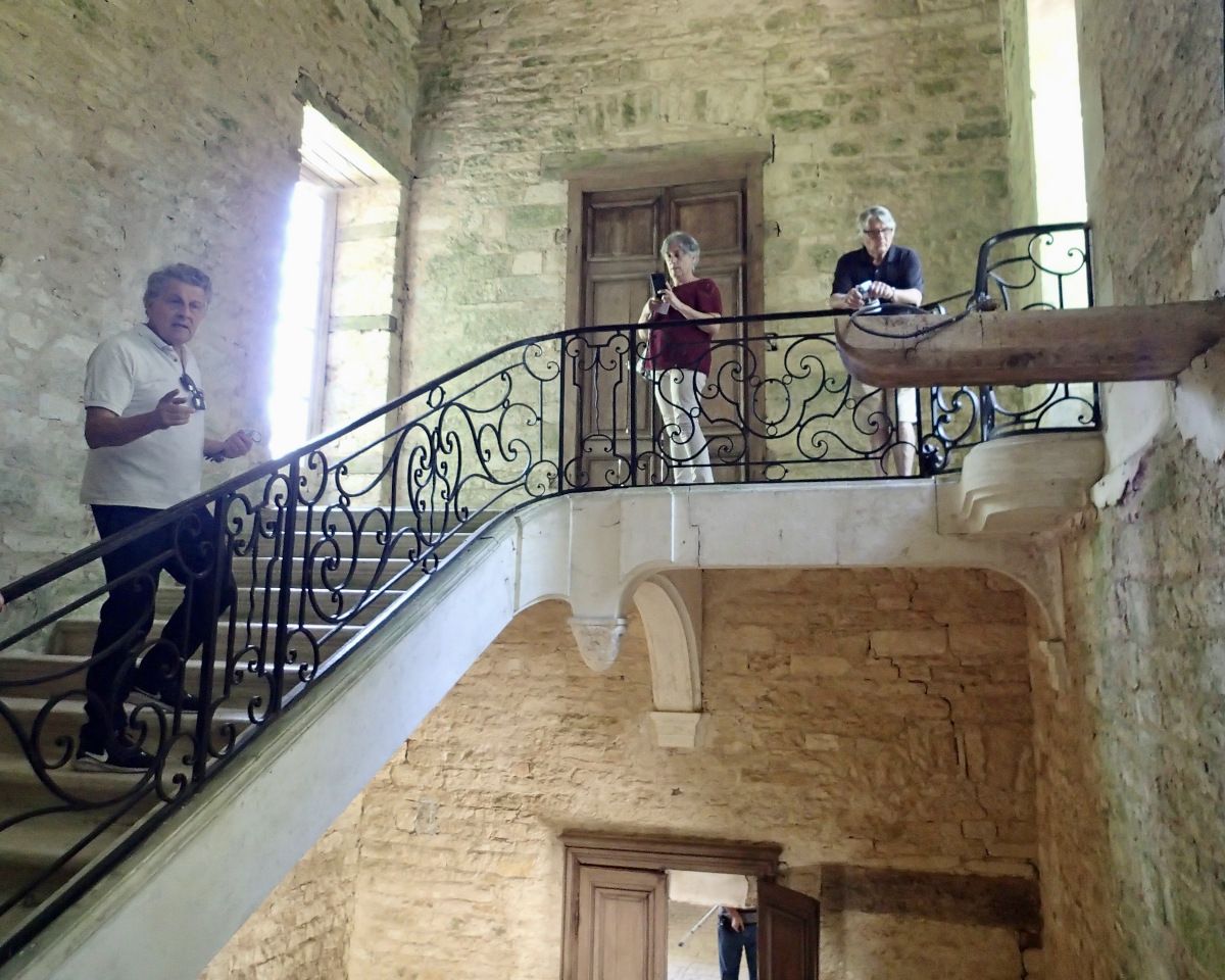 escalier de l'hotellerie